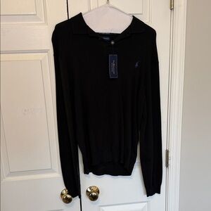 Men’s XL 100% Pima cotton collared sweater